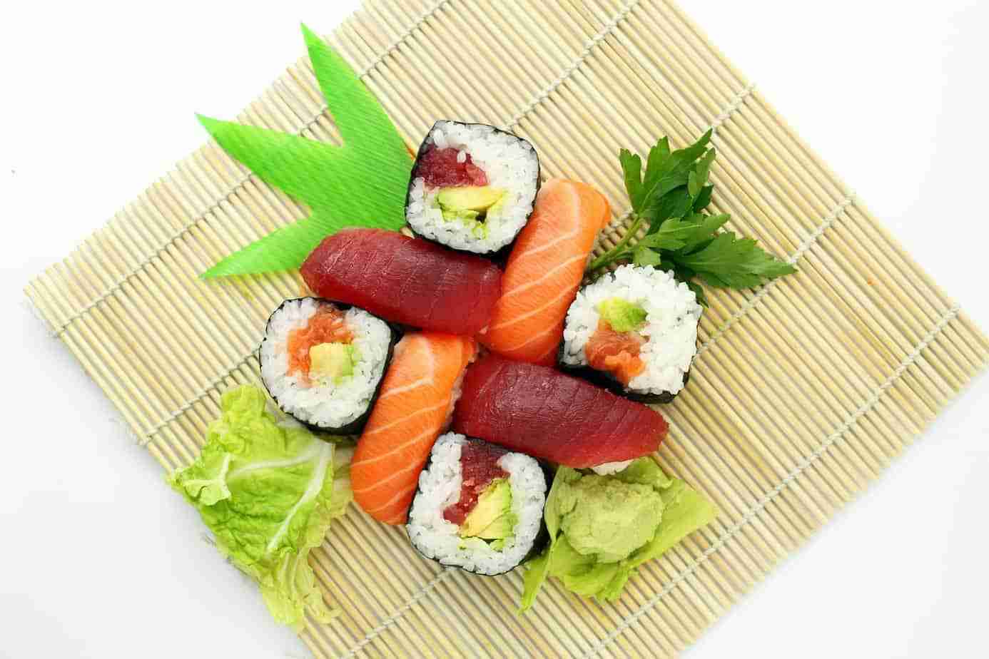 sushi cinque gusti