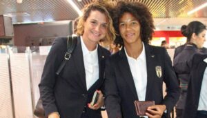 sara gama e cristiana girelli nazionale italiana di calcio femminile