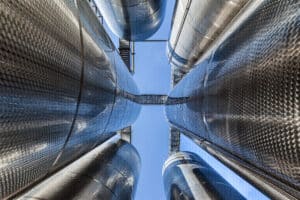 silos di stoccaggio a San Giuliano