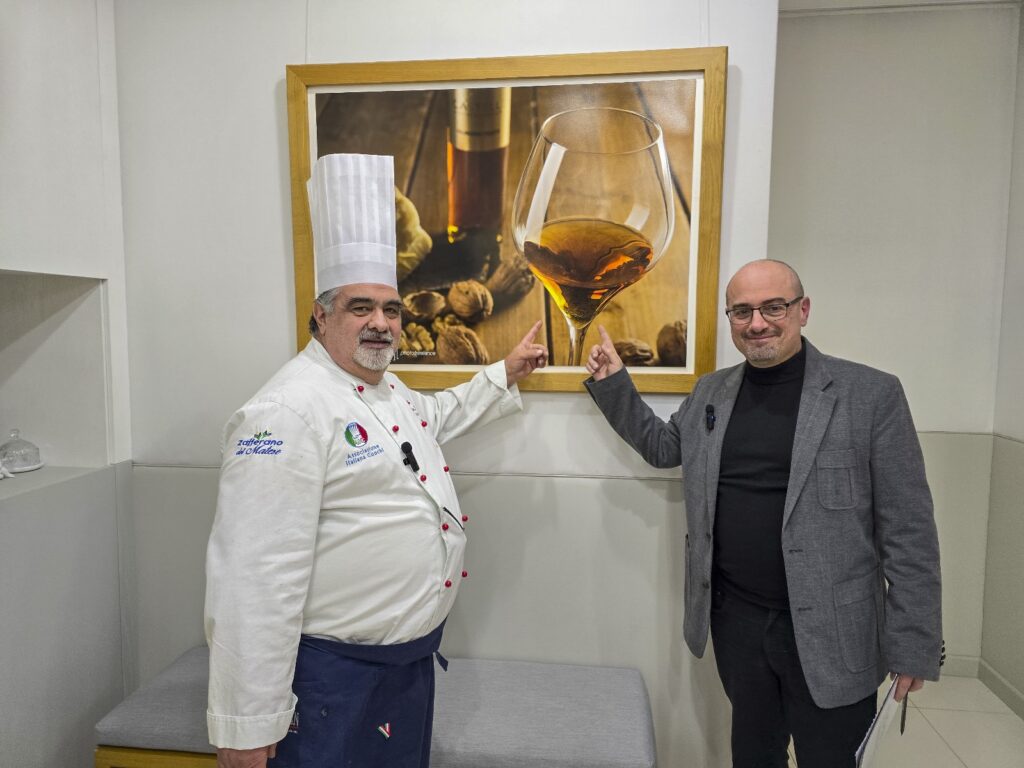 marco ilardi e lo chef ubaldo pucillo