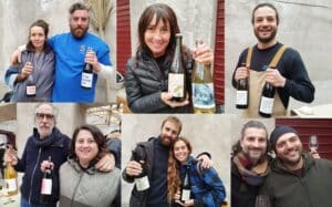 Collage vignaioli vini naturali Solo Uva ColeRinger Serra Gastrein Cantina Giardino Nikolas&Waiata VinB IMG