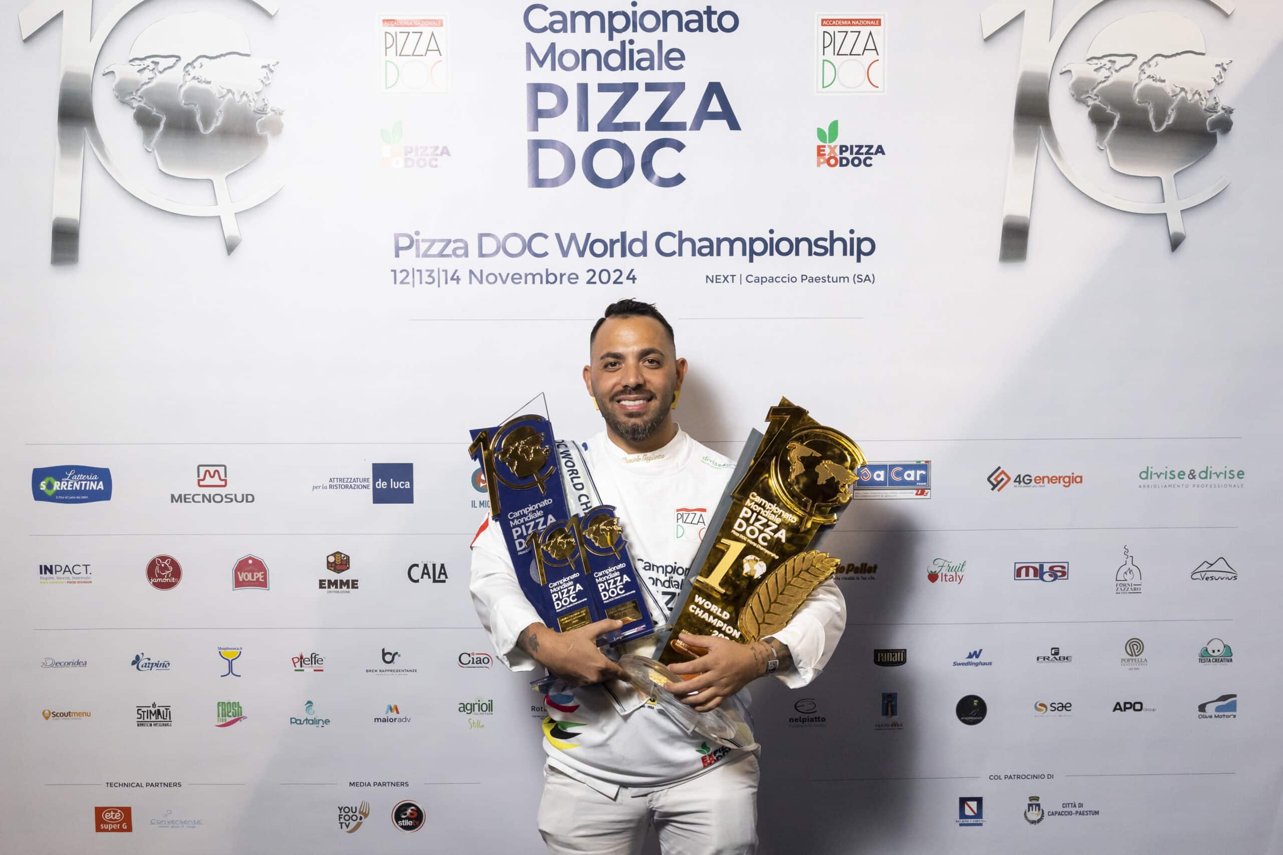 daniele gagliotta campione del mondo pizza doc