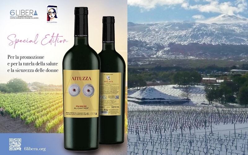 Aituzza Libera e Al Cantàra+vigneti innevati