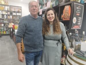 Antonella Grioli con suo padre IMG