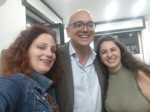 Marcella Ruggeri con Mario Di Lorenzo e Antonella Grioli IMG